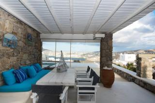 Gorgeous villa w ocean views and shared pools! - Ornos - 7