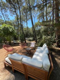La palmyre Villa individuelle dans Parc privée Accès Plage tennis - 0