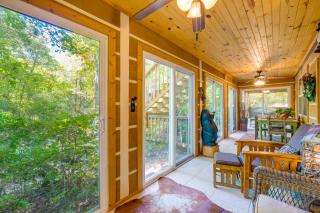 Drifting Feather Mountain Cabin Waterfront Deck - Blue Ridge - 3