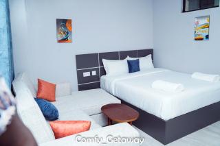Comfy Getaway STUDIO apartments along Kisauni Road Nairobi West, near Express entry, JKIA & SGR with KING BED, WIFI, NETFLIX and SECURE PARKING - Nairobi - 4
