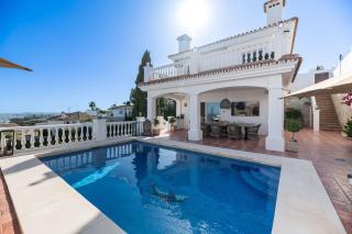 Villa with sea views & Heated pool - Benalmádena - 8
