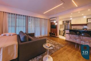 Dormitorio y sala 250m del Porto da Barra - 3