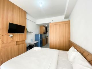 Best Homey Studio at Patraland Urbano Apartment By Travelio - Bekasi - 9