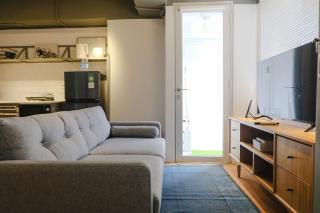 Studio with Private Living Room at Jarrdin Cihampelas Apartment By Travelio - 5