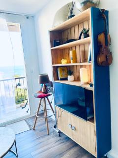 Grand Bleu, Vue sur Lac, Cosy et Chic WIFI Centre ville, Plage - Istres - 4