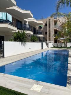 Air-conditioned Elisa Apartment with spacious sunroof lounge and swimming pool - San Javier - 7