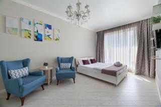 Стильные апартаменты на двоих, с потрясающим видом на город - Almaty - 0