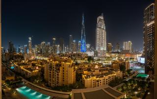 Burj Khalifa Laser Show & Fountain Show View - Dubai - 9