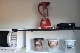 Kitnet203 centro, com linda vista janela, tv smart - 5