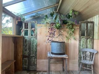 Wood Cabin & 4 Large Bell Tents - Hapus Hideaway - Abergele - 0