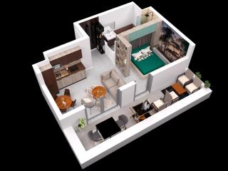 LE ST-EXUPERY - Studio de standing - Vue mer - Terrasse - Parking privé - A 150 m de la Plage - Berck-sur-Mer - 6