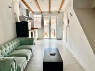 Estudio para parejas con terraza en la playa - 7