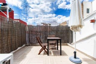 Estudio para parejas con terraza en la playa - 4
