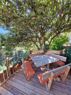 Les Combres, gîte tout confort, climatisé, full équipé avec piscine chauffée - 1