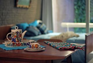 Lounge in the Intimate Urban Garden at a Retro Getaway - Gand - 7