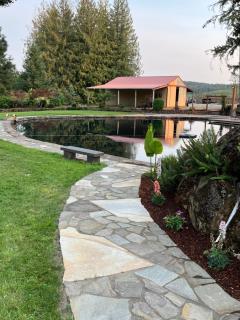 Collins Pond and Lodge - 0