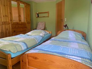 Ferienzimmer Oelhaf Zimmer in Grün Self Check-In mit Key-Tresore - 9