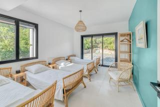 Villa classée 4 étoiles , vue mer , piscine, clim, parking - La Croix-Valmer - 9
