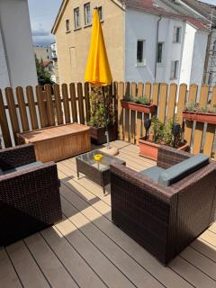 Ferienwohnung Gästewohnung mit privater Dachterrasse zentrumsnahe Lage - Gera - 8