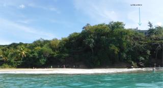 Grande villa surplombant la plage avec piscine - 9