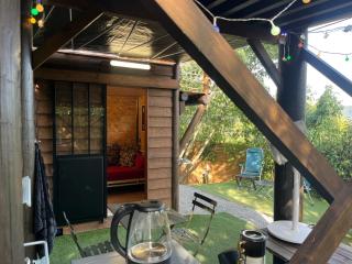 Les lucioles cabane chalet avec Jacuzzi privatif - Privas - 5
