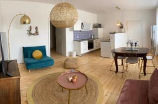 Rouge&Friends Ferienwohnungen # Zentrumsnah, Bahnhof, Krankenhaus, Sportzentrum, Familienfreundlich, Terrasse, Garten - Cottbus - 0