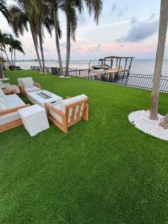 Waterfront Spacious Oasis With Dock, Hot Tub, Turf - 0