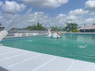 A MO TI KOTE - Piscine - au cœur de Montsinéry - Guenouillet - 9