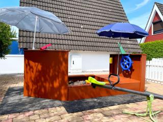 Familienfreundliches Ferienhaus in 5 min zum Strand mit Terrasse und kostenlosem Parkplatz - 8