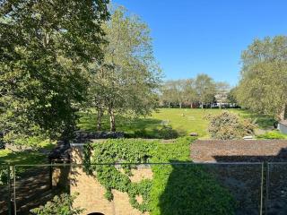 Park facing Fulham flat with terrace - 8