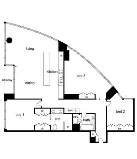 Freshwater PL - Modern City View 20th Floor Apartment with Balcony - 6