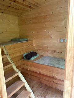 Chalet en bois avec sauna - 1