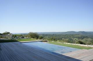 Maison d'architecte vue panoramique piscine miroir - 6