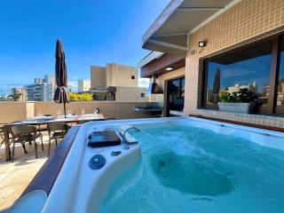 Linda COBERTURA com Jacuzzi e vista para o Mar - Riviera de São Lourenço - 0