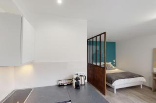 Appart 3 pers piscine parking coeur de ville - Grenoble - 0
