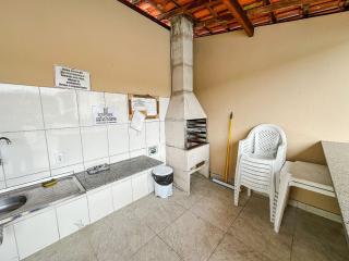 Apto Térreo 2 quartos sendo 1 suite (ambos com ar), no Residencial Praia e Sol, condomínio a aproximadamente 900m da Barraca do Gaúcho, condomínio com wi-fi, piscina e área Gourmet. - Porto Seguro - 3