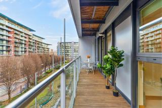 Chelsea Bridge 2Bed 2Bath balcony Fast Wifi - LuxuryLondonStays - Londra - 6