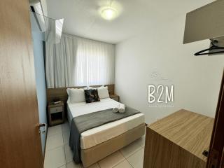 Apartamento com vista mar, churrasqueira e piscina - Penha - 3