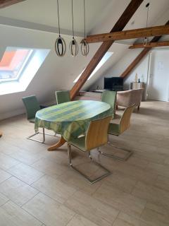 Ferienwohnung, 3 Zimmer, 100 qm, Betten trennbar 2. Stock - Ilbenstadt - 7