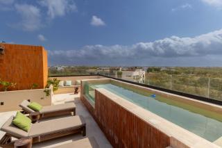 Full Apartment with Private Pool, Roof Garden, BBQ, Wifi, 2 Beds - Tulum - 4