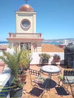 Tangier Medina Roof Top Apartment with Ocean Views - 5