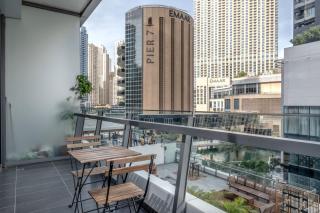 Blueground Silverene Tower B pool marina view DXB-1438 - Dubai - 7