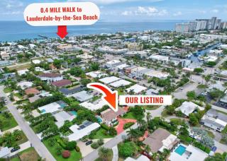 Beach Duplex - 3br 5ba Manor with Heated Pool - Fort Lauderdale - 6