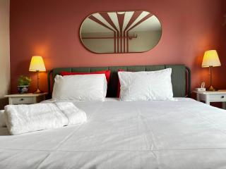 Pink Sunrise Energetic Studio #7 at Ports on Portland, King Bed and Bold Decor - Halifax - 0
