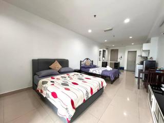#21 Studio First Subang Mall SS15 Courtyard--2mins to SS15 LRT !2-5PAX! - Subang Jaya - 0