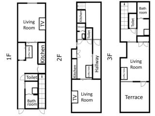 Entire House Rental in Central Osaka 山王 - Osaka - 9