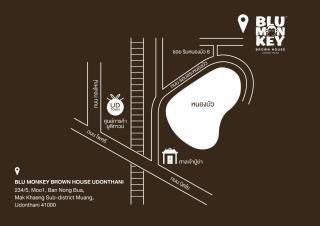 Blu Monkey Brown House Udonthani - Udon Thani - 6