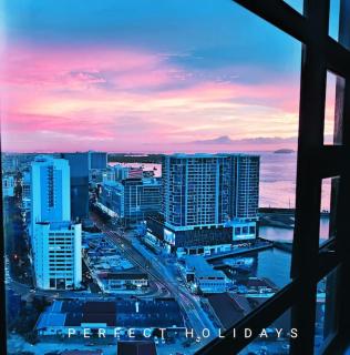 JQ Jesselton Quay Little Angel Homestay New CitySeaview LV29 Netflix 6pax - Kota Kinabalu - 6