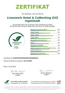 Livenwork Hotel & CoWorking GVZ Ingolstadt - Ingolstadt - 8