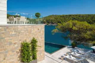 Luxury Seafront Villa Prestige Brac with private pool, sauna and gym and private sea deck at the beach on Brac island - 1